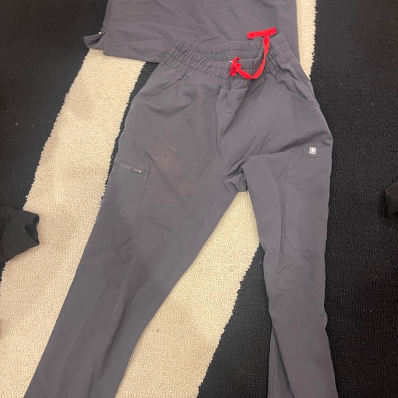 Figs Tops Figs Limited Edition Charcoal Gray Scrubs Poshmark